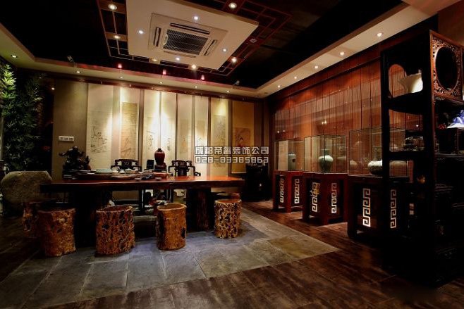 成都中式古玩店鋪裝修都有哪些設(shè)計細節(jié)?